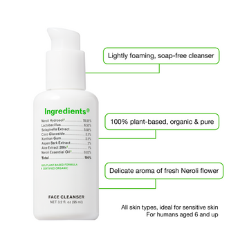 Soap free facial deals cleanser